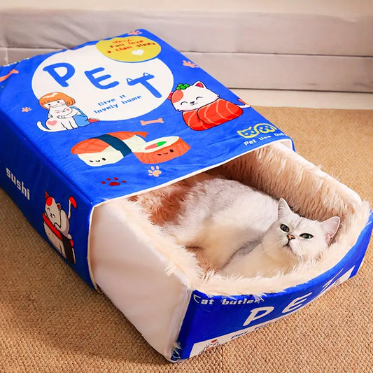 Snack Box Cat Bed