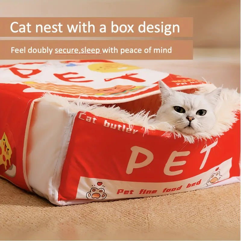 Snack Box Cat Bed