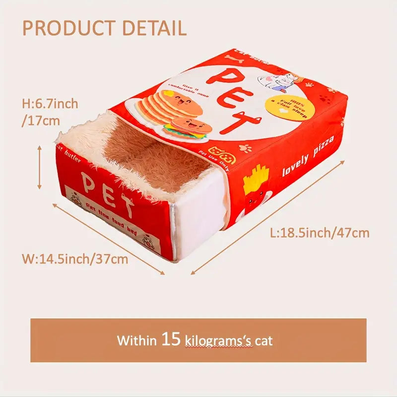 Snack Box Cat Bed