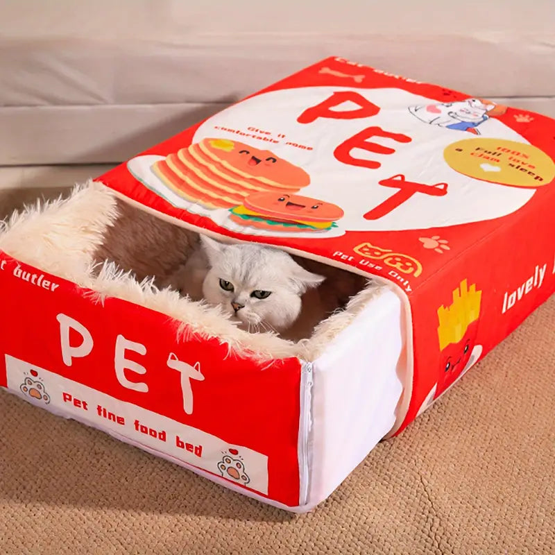 Snack Box Cat Bed