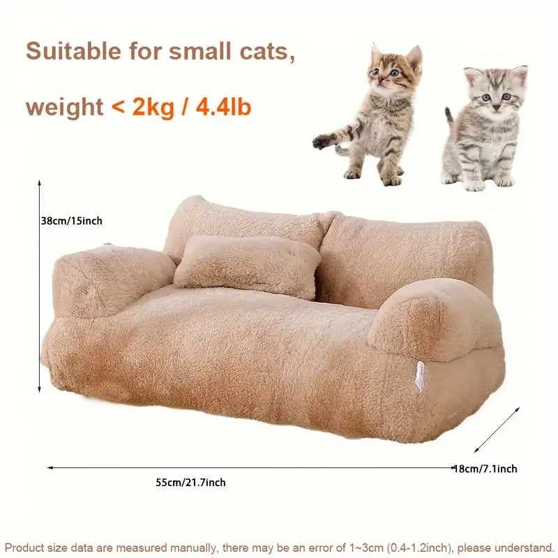 Luxury Plush Cat Bed
