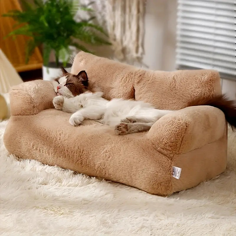 Luxury Plush Cat Bed