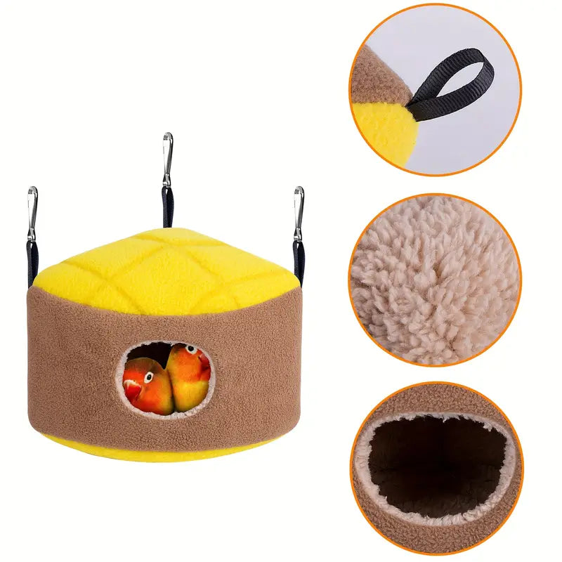 Cozy Plus Plush Bird Nest Hut