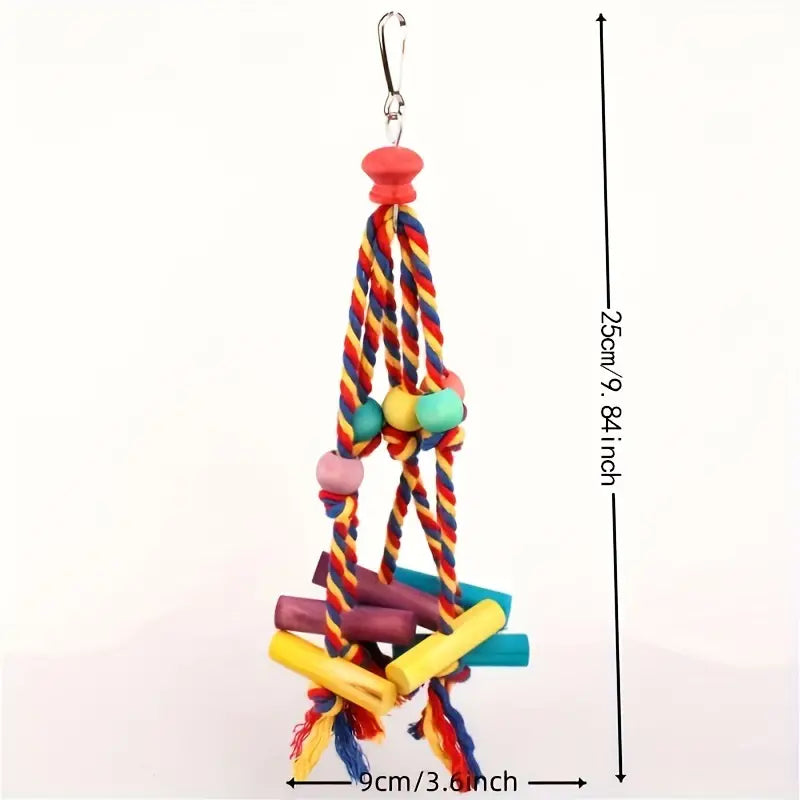 Colorful Parrot Delight Toy Set