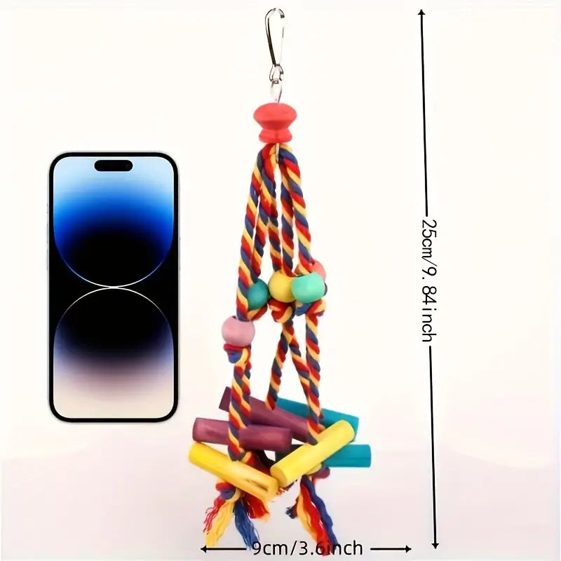 Colorful Parrot Delight Toy Set