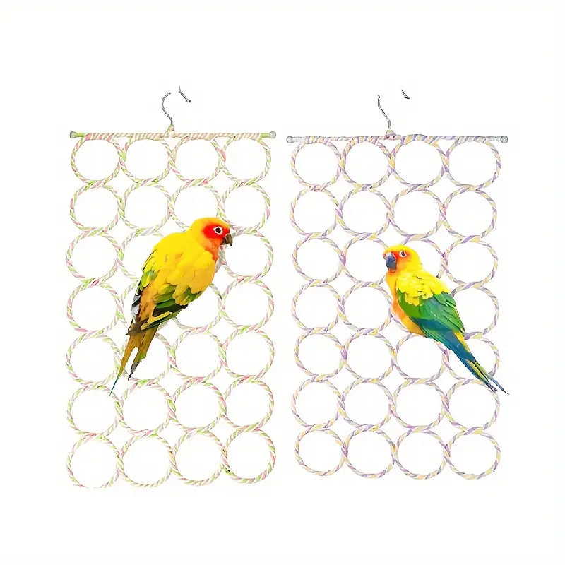 Vibrant Parrot Climbing Vine Toy