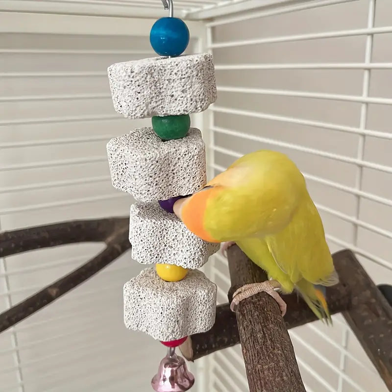 Decorative Flower Shape Parakeet Toy