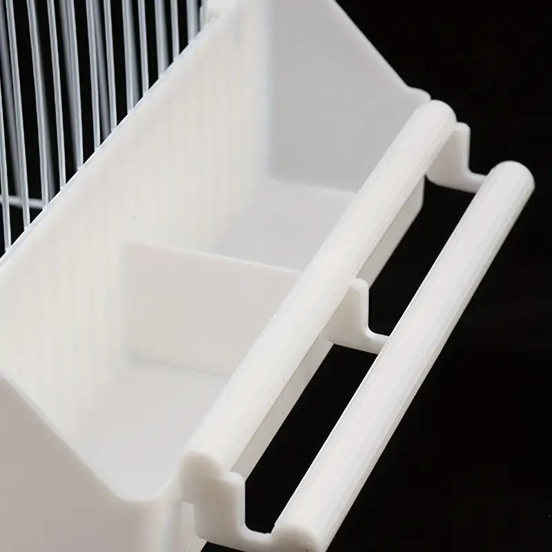 Sturdy Hanging Parrot Feeder & Waterer
