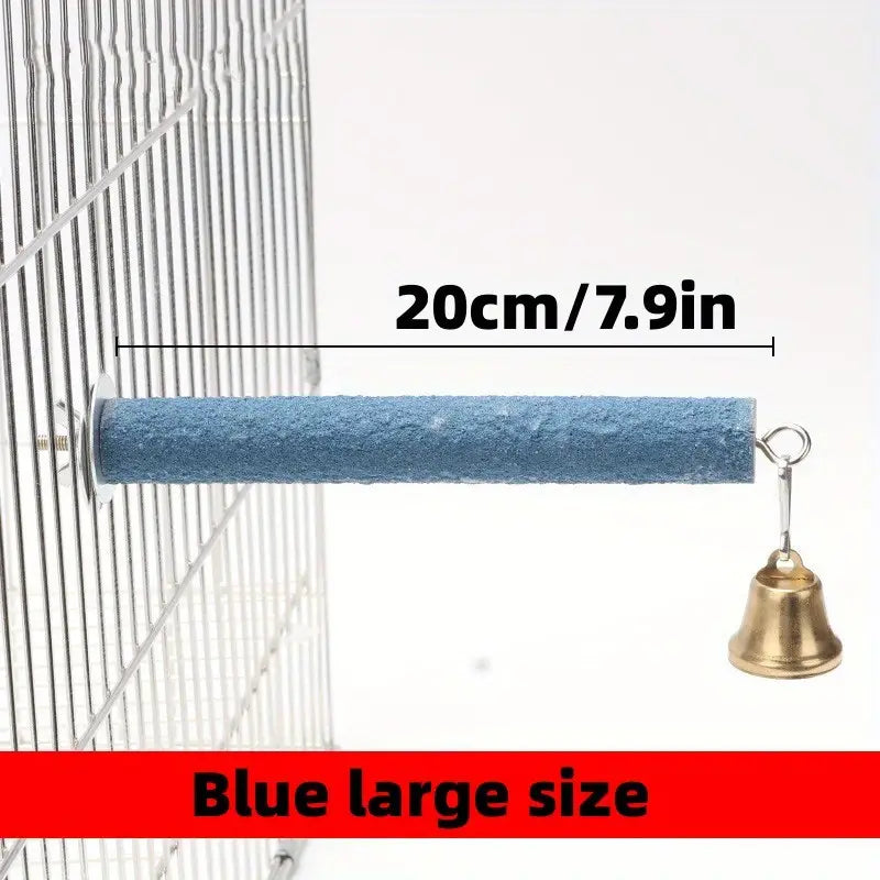 Solid Color Parrot Station Pole