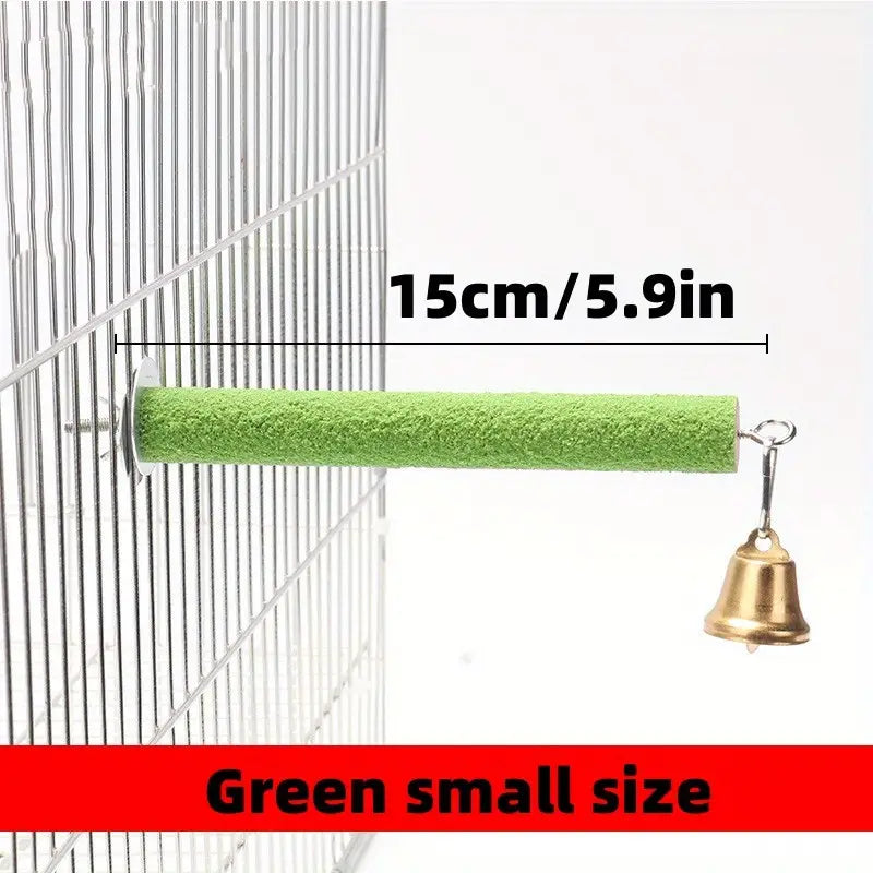 Solid Color Parrot Station Pole