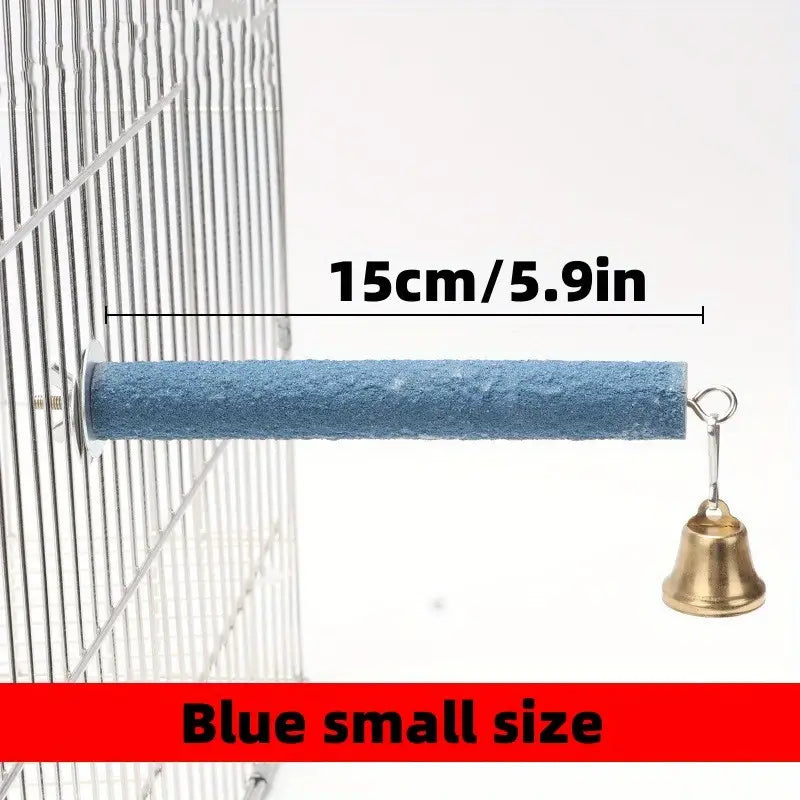 Solid Color Parrot Station Pole