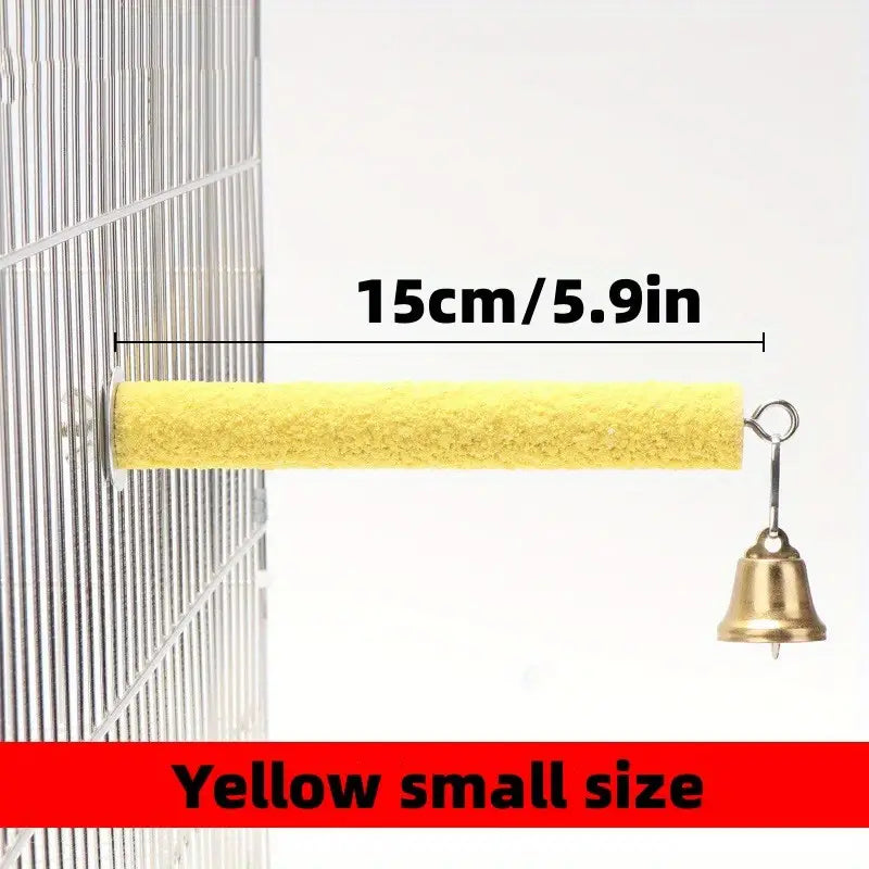 Solid Color Parrot Station Pole