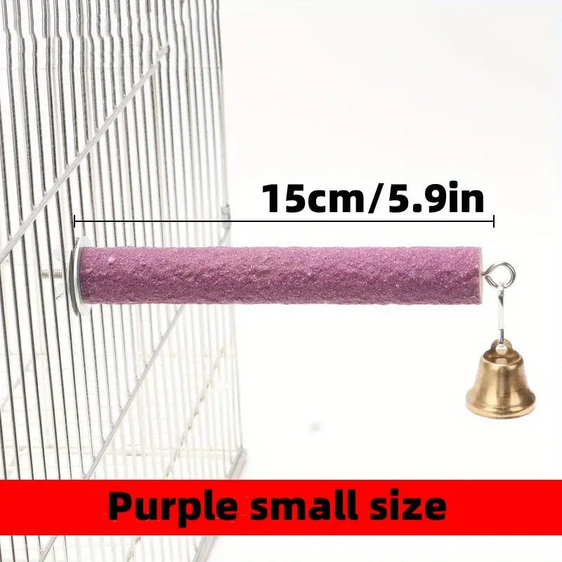 Solid Color Parrot Station Pole