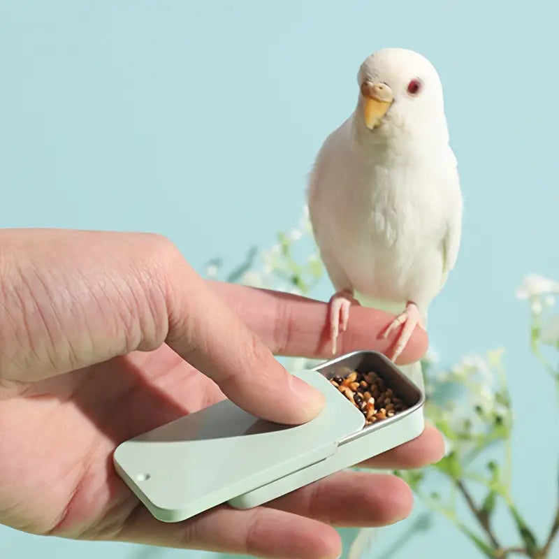 Portable Parrot Training Feeding Box