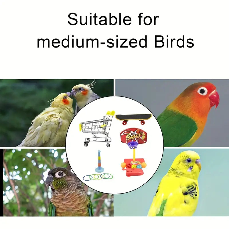 5pcs Bird Toy Set