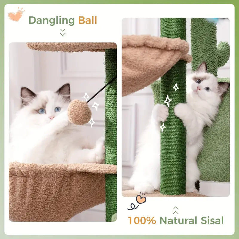 Cactus Cat Tree Tower