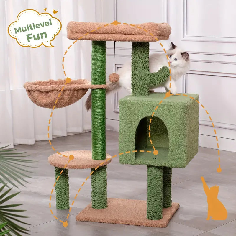 Cactus Cat Tree Tower