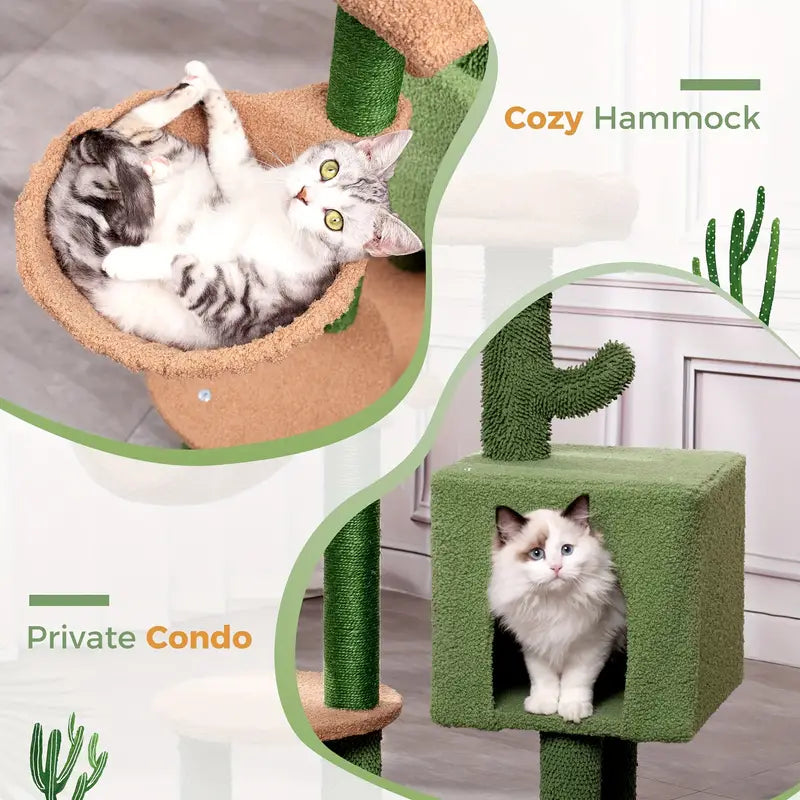 Cactus Cat Tree Tower