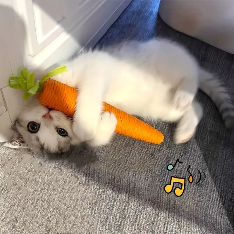 Cat Carrot Toy