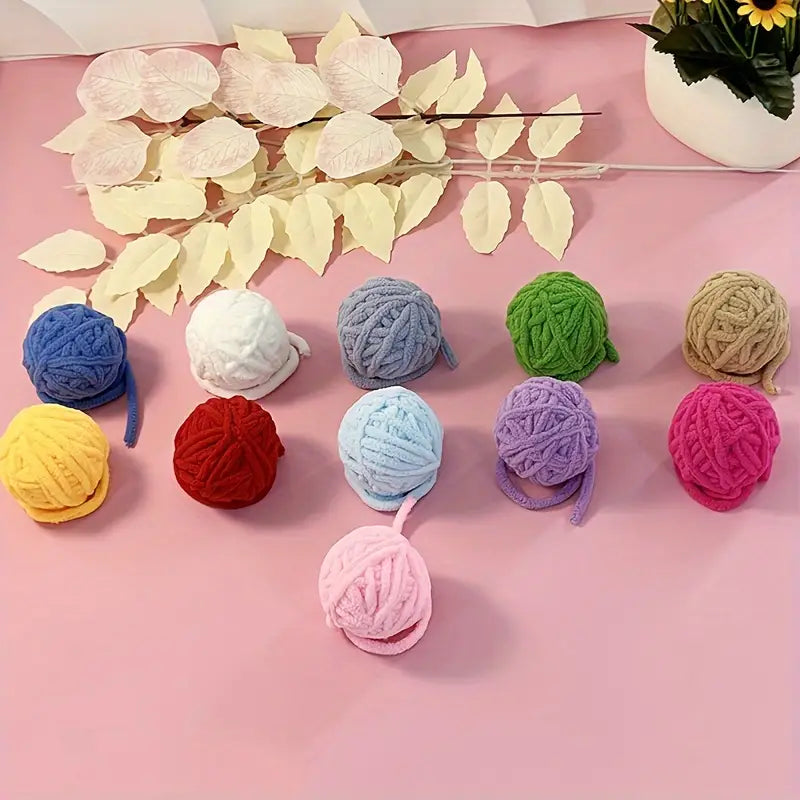 Colorful Yarn Balls