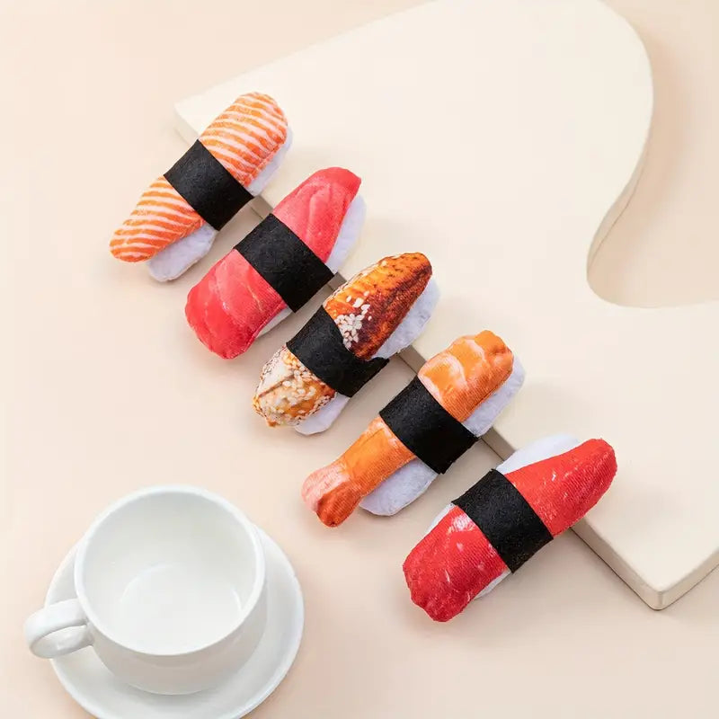 Sushi Cat Toy