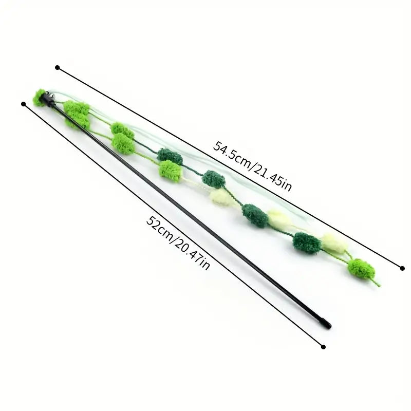 Interactive Cat Teaser Stick