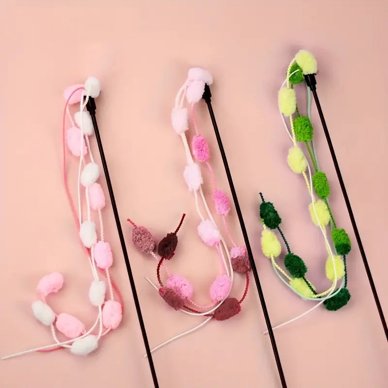 Interactive Cat Teaser Stick