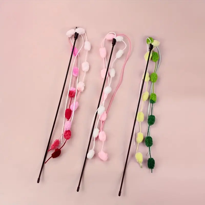 Interactive Cat Teaser Stick