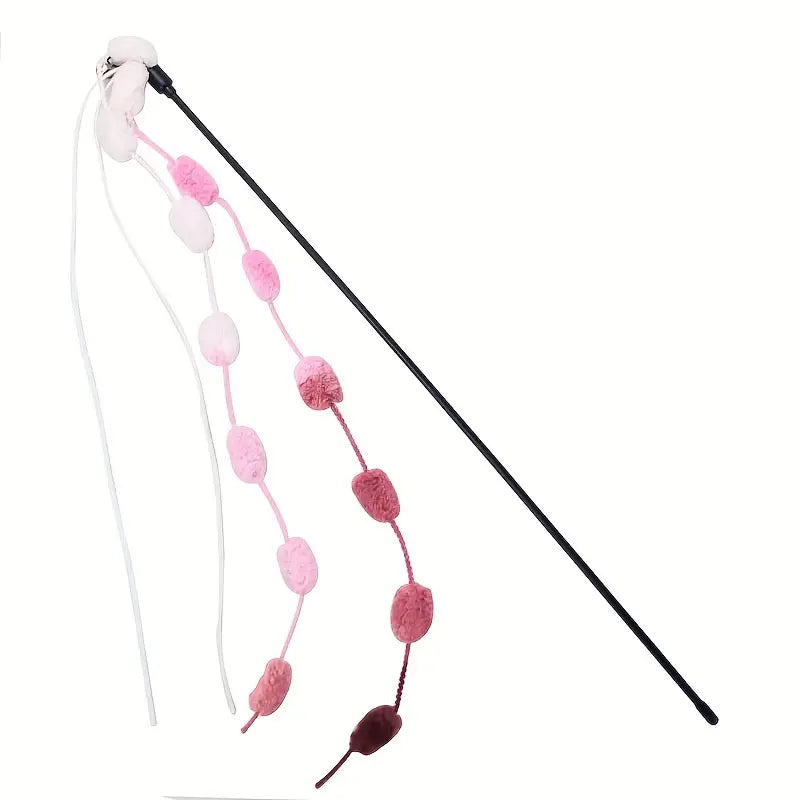 Interactive Cat Teaser Stick