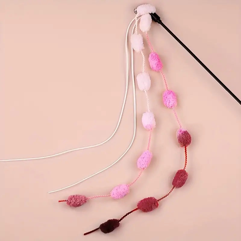 Interactive Cat Teaser Stick