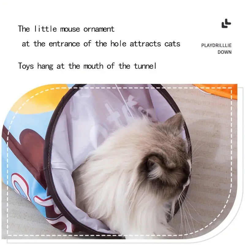 Foldable Cat Tunnel