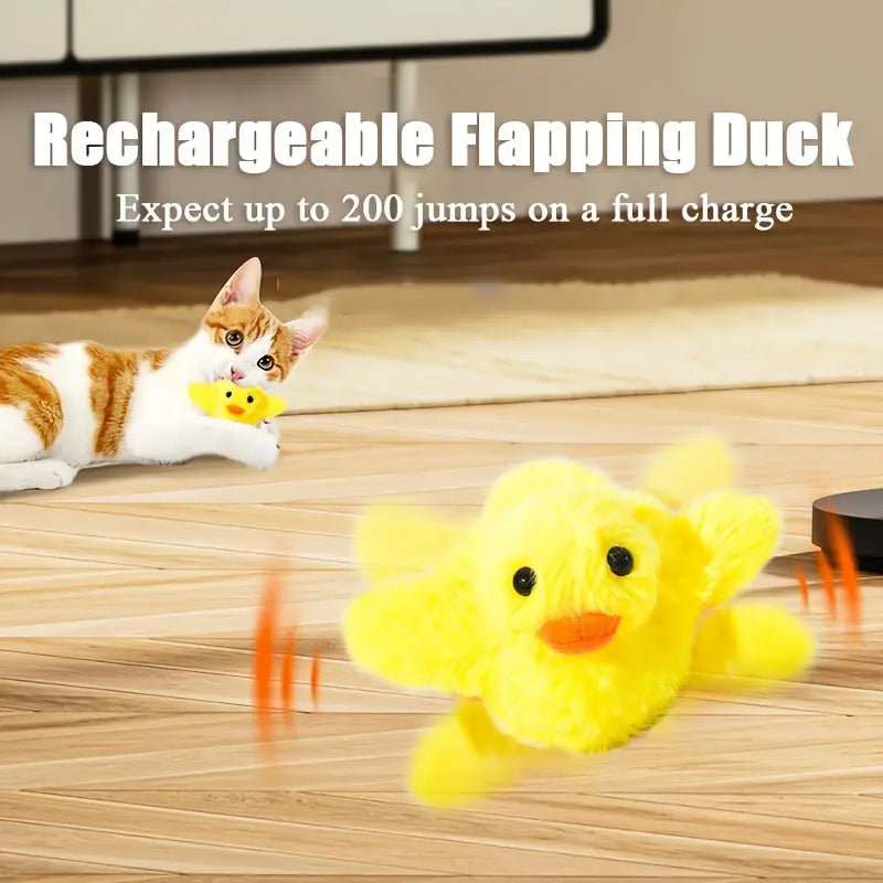 Deluxe Flapping Wing Interactive Electric Cat Toy