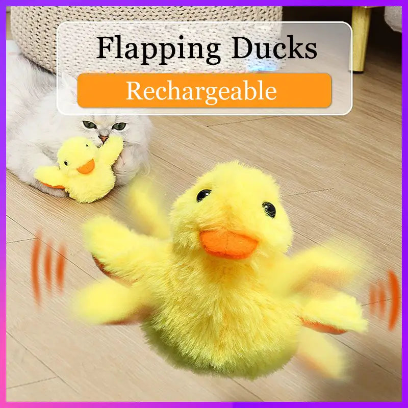 Deluxe Flapping Wing Interactive Electric Cat Toy