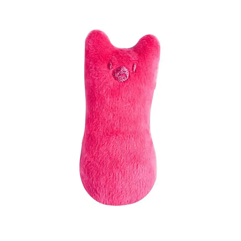 Cat Design Squeaky Plush Pillow