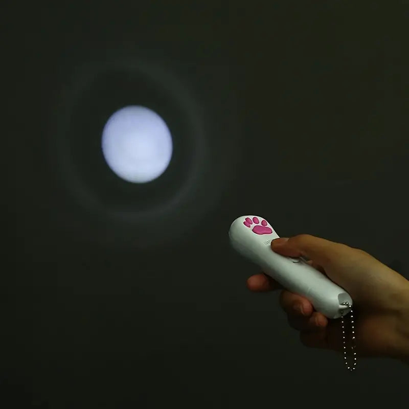Rechargeable Cartoon Pattern Projector Cat Toy