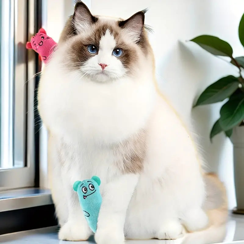 3pc Paper Sound Cat Plush