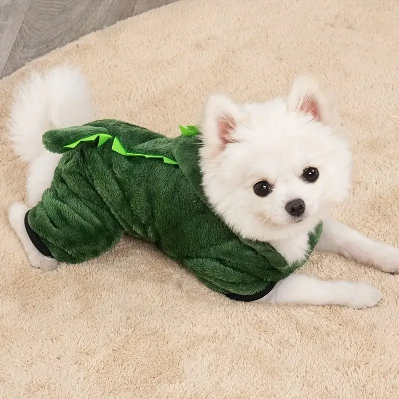 Warm and Cute Pet Dinosaur Hoodie