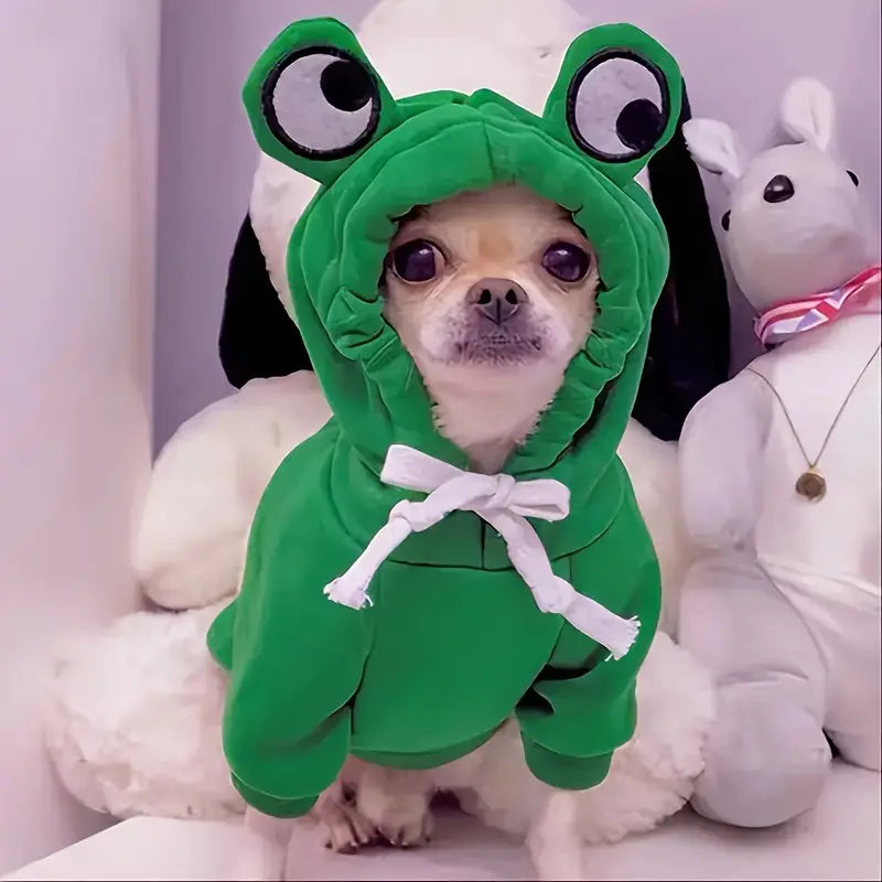 Cozy Fruit Pattern Dog Hoodie