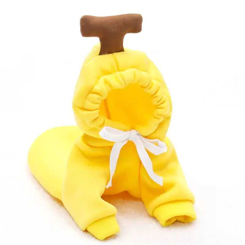 Cozy Fruit Pattern Dog Hoodie
