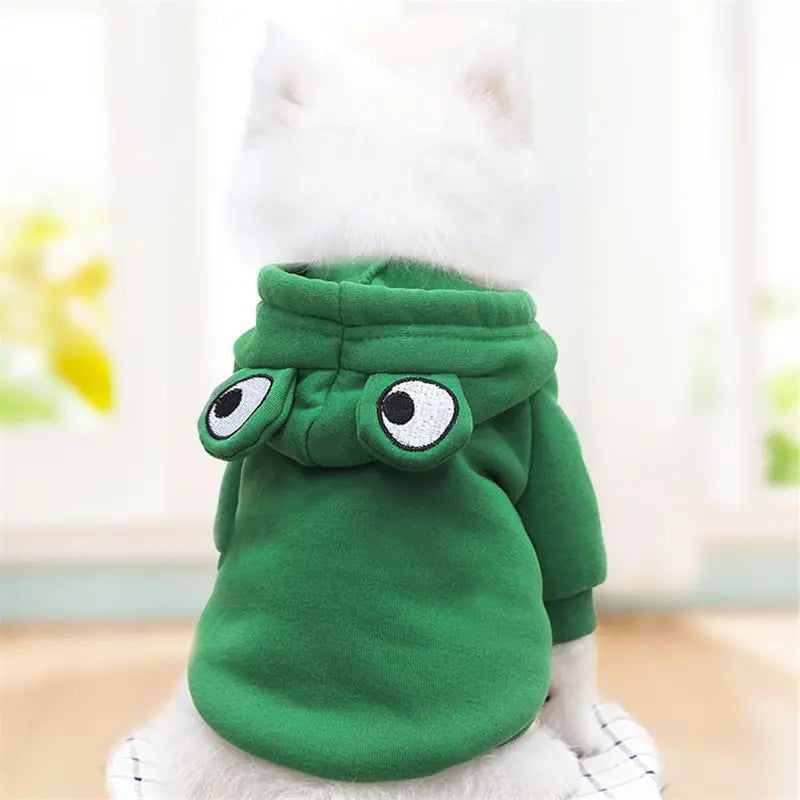 Cozy Fruit Pattern Dog Hoodie