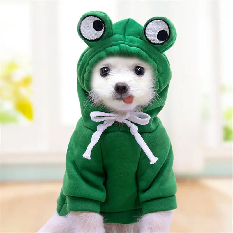 Cozy Fruit Pattern Dog Hoodie
