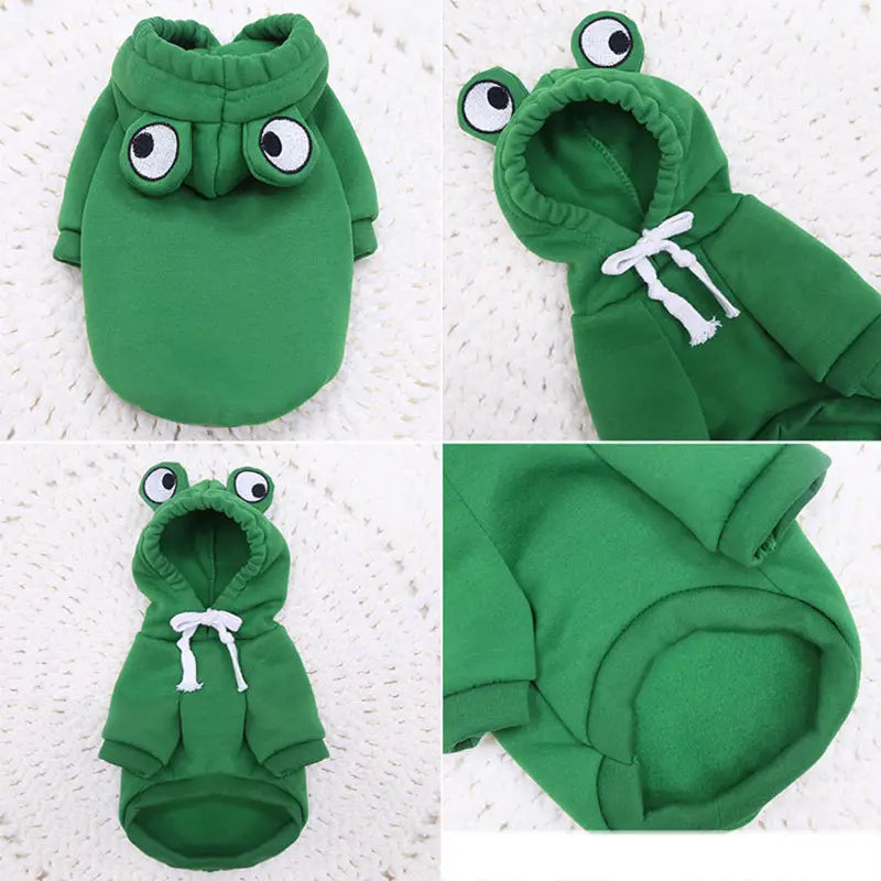Cozy Fruit Pattern Dog Hoodie