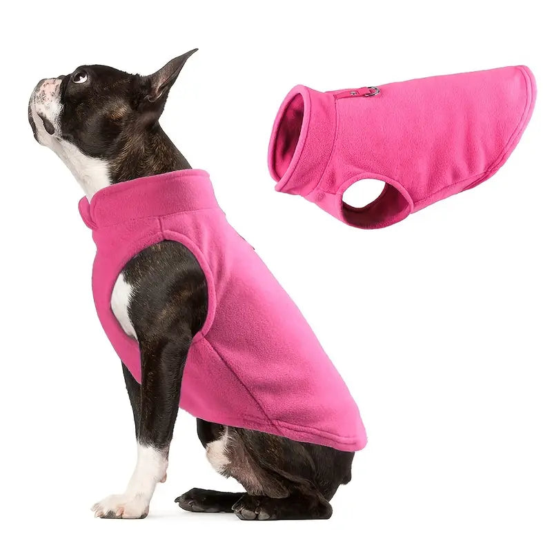 Ultra-Soft Cozy Winter Fleece Dog Jacket
