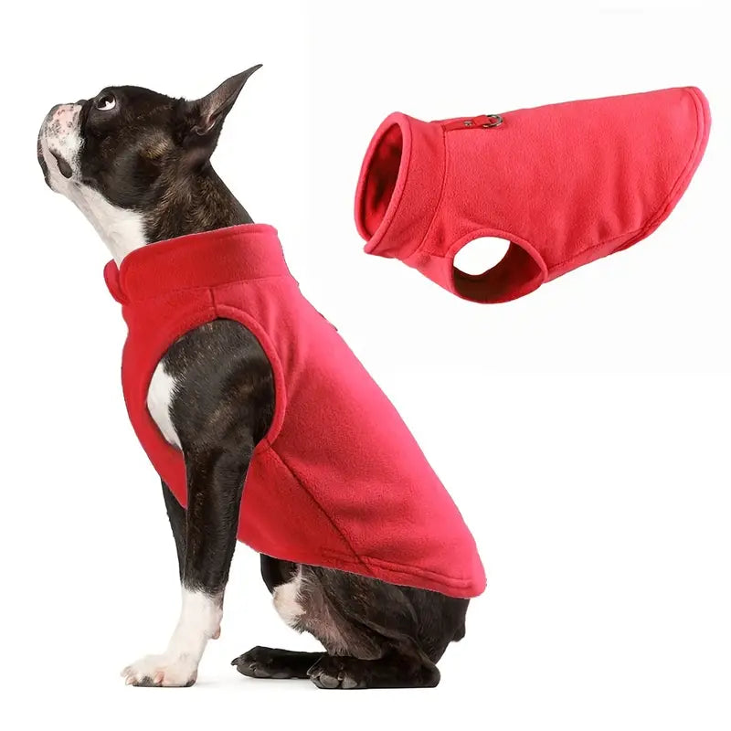 Ultra-Soft Cozy Winter Fleece Dog Jacket