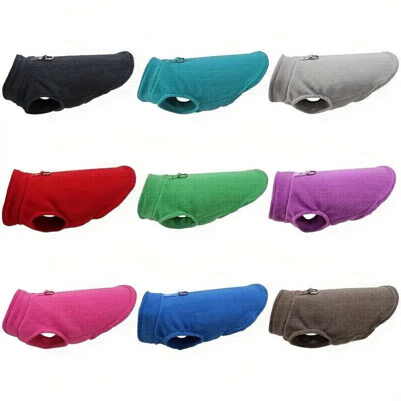 Ultra-Soft Cozy Winter Fleece Dog Jacket