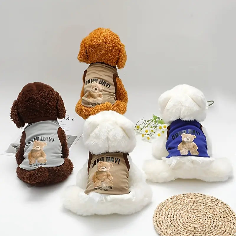 Cartoon Bear Pet Vest