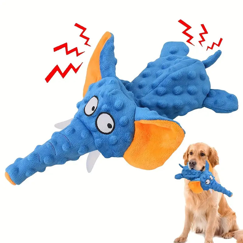 Durable Elephant Plush Toy For Dogs