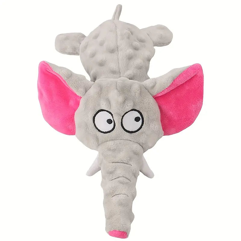 Durable Elephant Plush Toy For Dogs