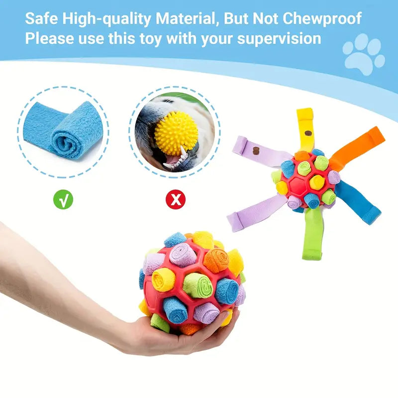 Interactive Sniffing Ball Dog Puzzle Toys