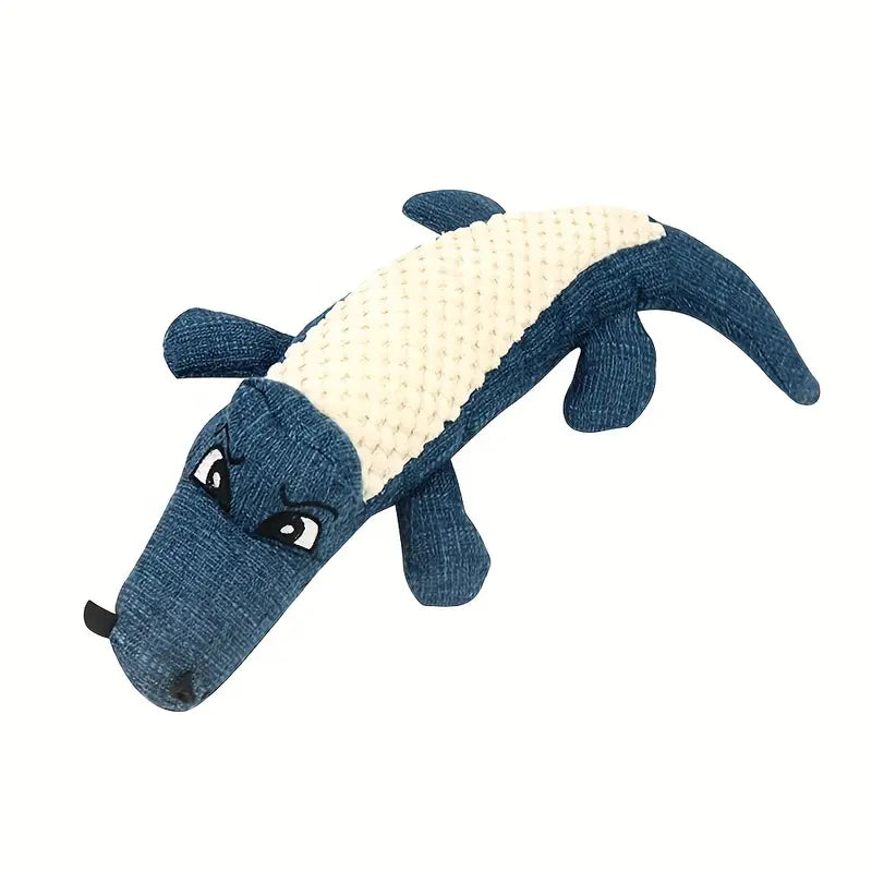 Crocodile Design Dog Toy